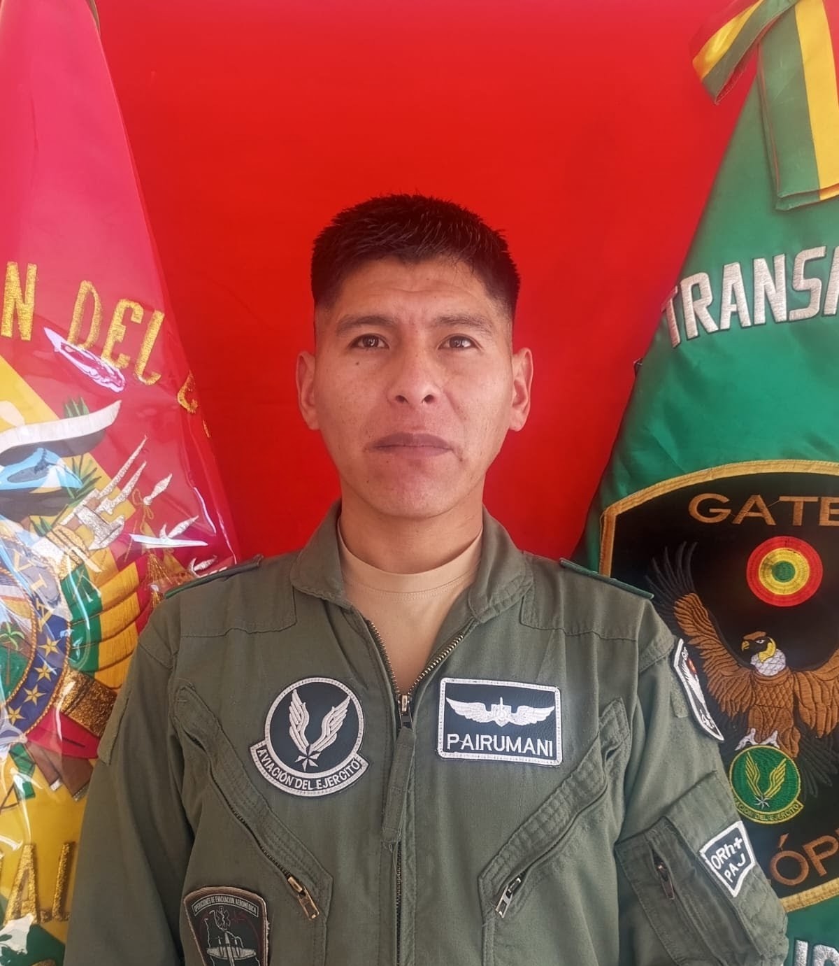 SSGTO. 1RO. TEC. AV. JHONNY FRANKLIN PAIRUMANI ASISTIRI